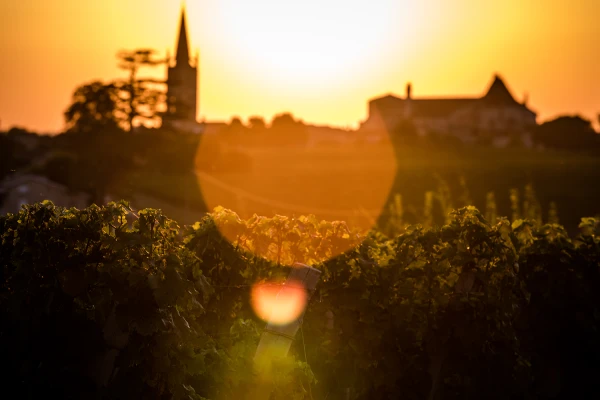 Coucher de soleil Saint-Émilion